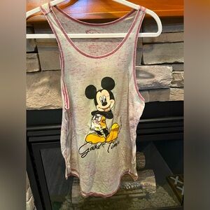 Mickey Mouse Sheer Tank Top
